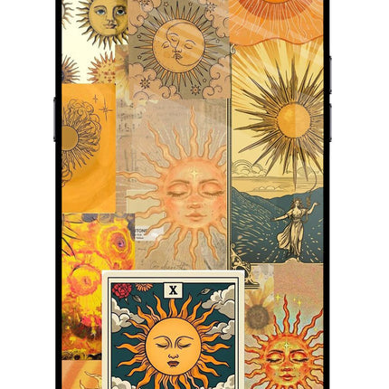 Sun Realme C2 Glass Case Back Cover by Casekaro