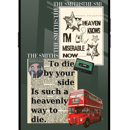 The Smiths Realme C2 Glass Case Back Cover by Casekaro