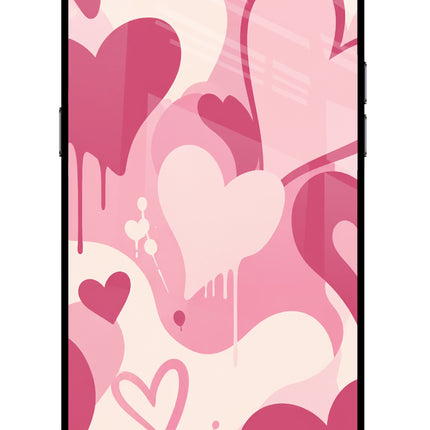 Hearty case Realme C2 Glass Case Back Cover by Casekaro