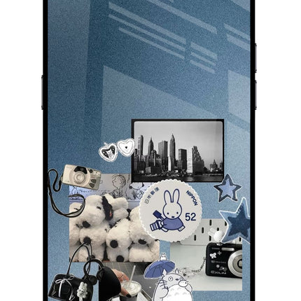 Miffy Realme C2 Glass Case Back Cover by Casekaro