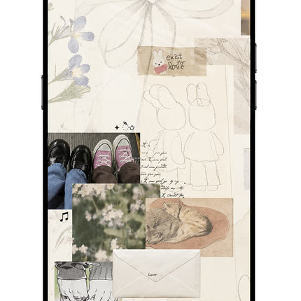Soft Aesthetic Realme C2 Glass Case Back Cover by Casekaro