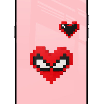 Gwen Heart Realme C2 Glass Case Back Cover by Casekaro