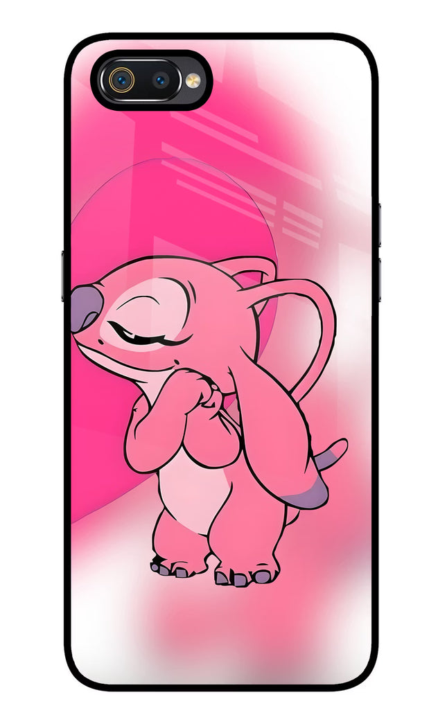 Angel Hug Realme C2 Glass Case Back Cover by Casekaro