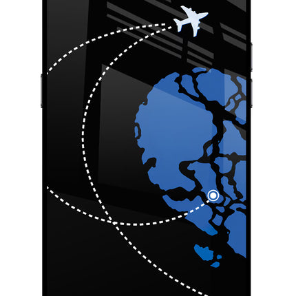 Love Orbit Realme C2 Glass Case Back Cover by Casekaro