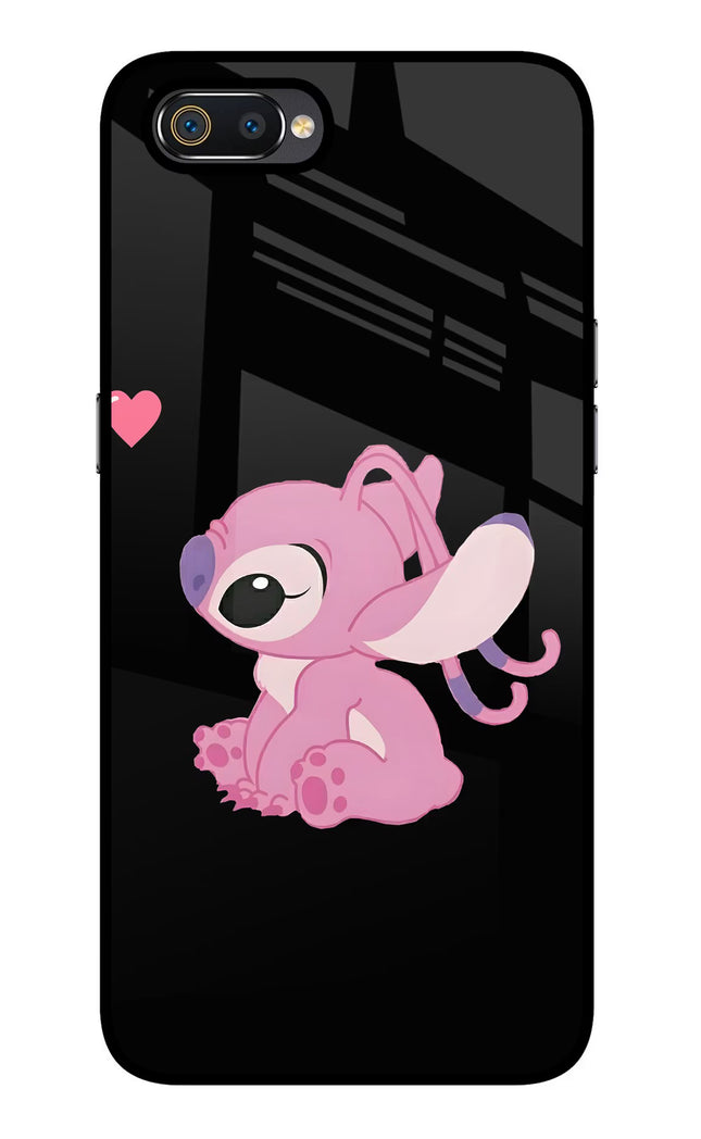 Angel Crush Realme C2 Glass Case Back Cover by Casekaro