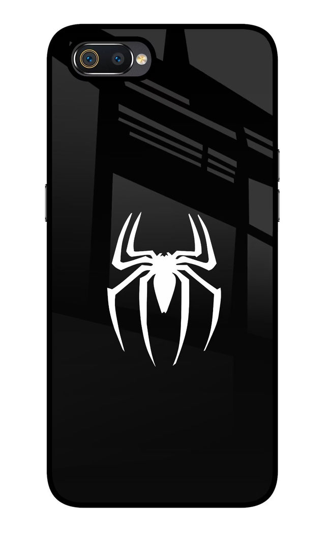 Miles Symbol Realme C2 Glass Case Back Cover by Casekaro