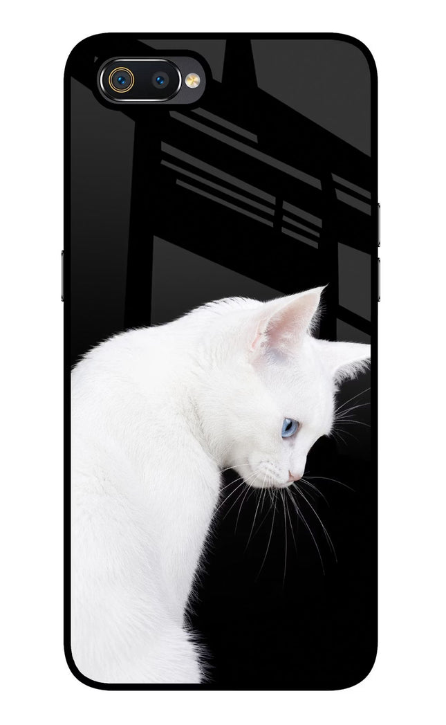 Snow Gaze Realme C2 Glass Case Back Cover by Casekaro
