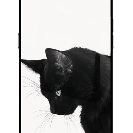 Shadow Gaze Realme C2 Glass Case Back Cover by Casekaro