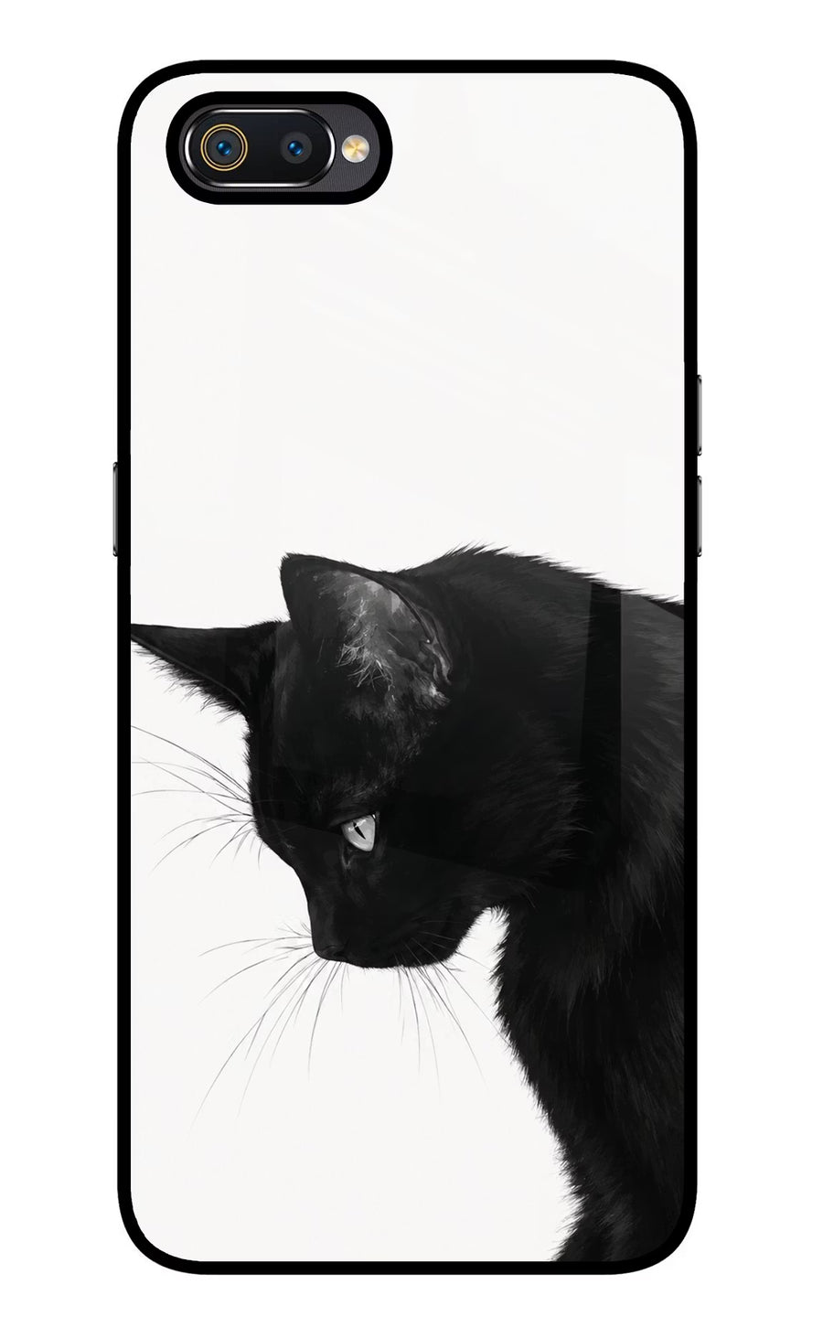 Shadow Gaze Realme C2 Back Cover, Glass case