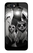 Hood Cats Realme C2 Glass Case