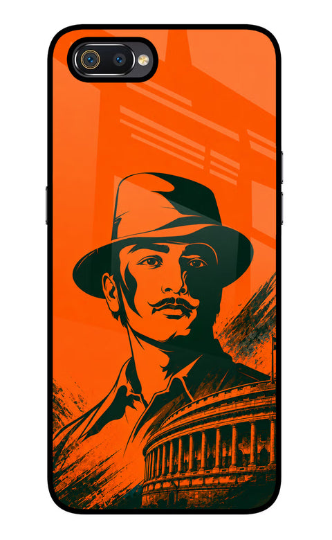 Bhagat Singh Legacy Realme C2 Glass Case