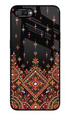 Noir Mehfil Realme C2 Glass Case