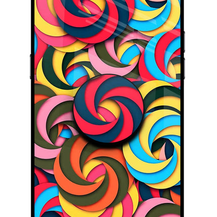 Spiral Pattern Realme C2 Pop Case by Casekaro