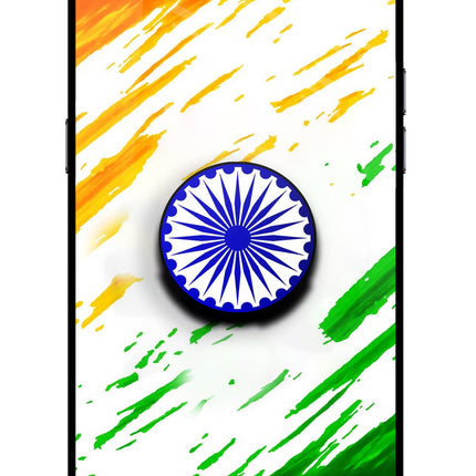 Indian Flag Ashoka Chakra Realme C2 Pop Case by Casekaro
