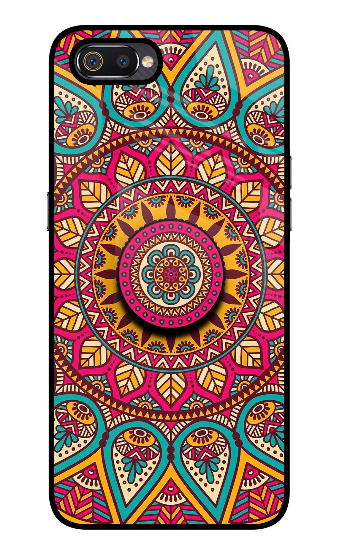 Mandala Realme C2 Pop Case by Casekaro