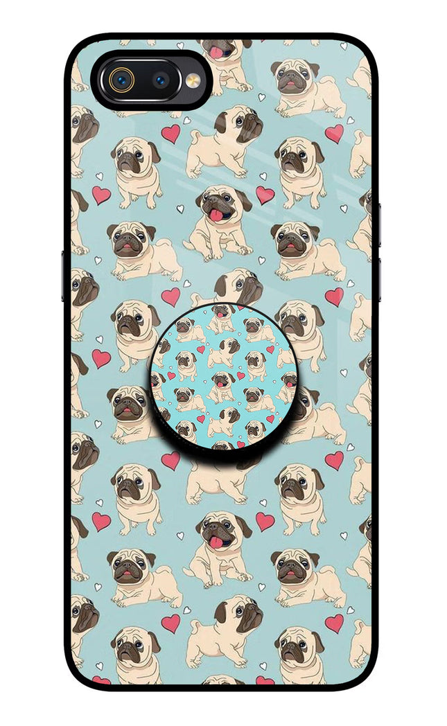 Pug Dog Realme C2 Pop Case by Casekaro