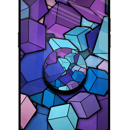 Cubic Abstract Realme C2 Pop Case by Casekaro