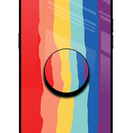 Rainbow Realme C2 Pop Case by Casekaro