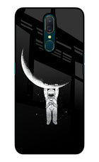 Moon Space Oppo A9 Glass Case