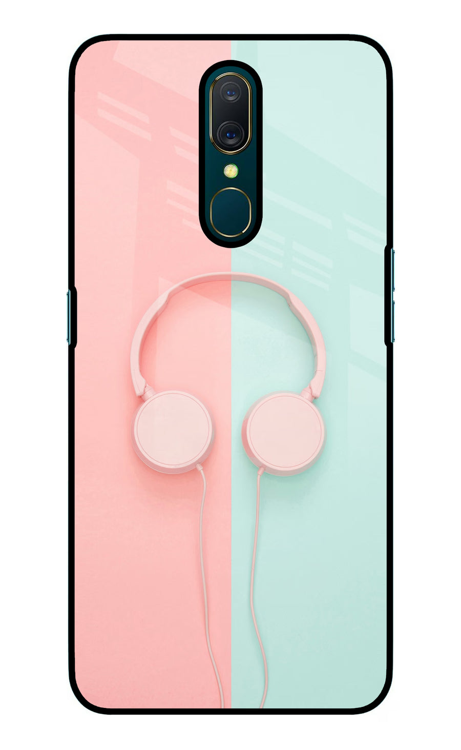 Music Lover Oppo A9 Back Cover, Glass case