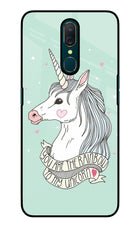Unicorn Wallpaper Oppo A9 Glass Case