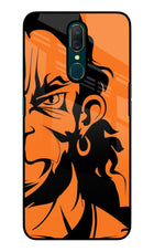 Hanuman Oppo A9 Glass Case