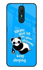 Keep Sleeping Oppo A9 Glass Case