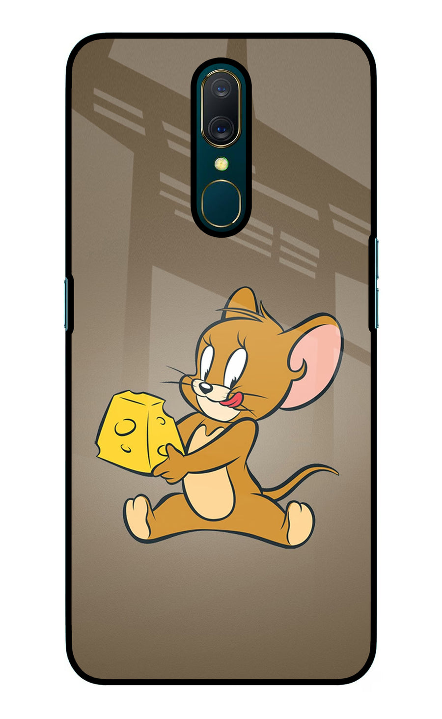 Jerry Oppo A9 Back Cover, Glass case