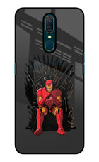 Ironman Throne Oppo A9 Glass Case
