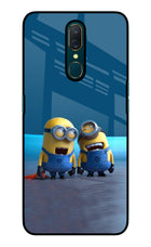 Minion Laughing Oppo A9 Glass Case