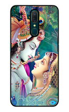Lord Radha Krishna Oppo A9 Glass Case