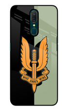 Balidan Logo Oppo A9 Glass Case