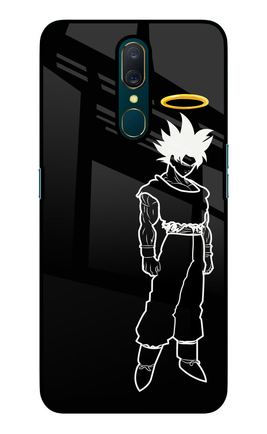 DBS Character Oppo A9 Back Cover, Glass case