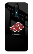 Akatsuki Oppo A9 Glass Case
