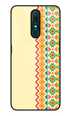 Ethnic Seamless Oppo A9 Glass Case