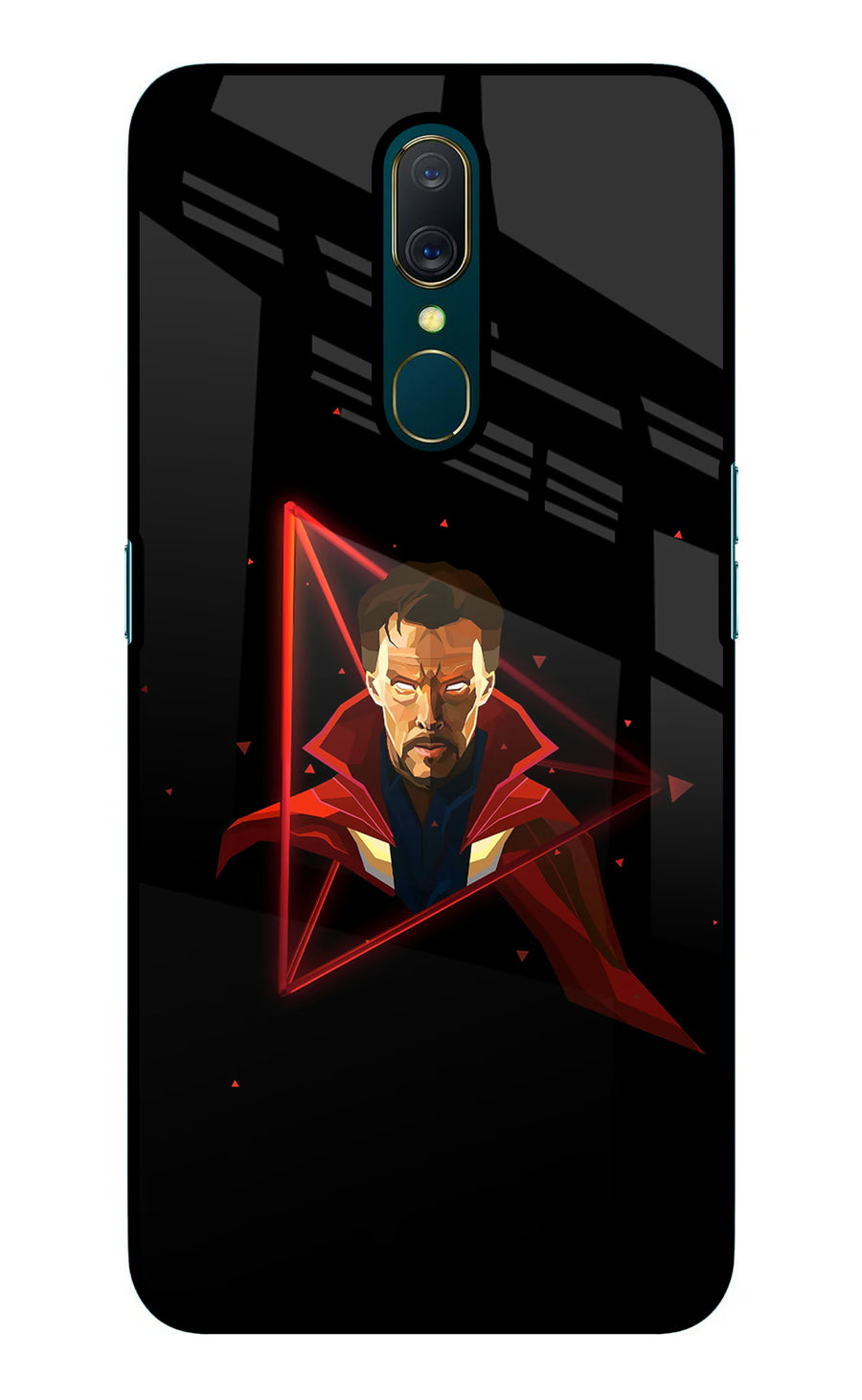 Doctor Ordinary Oppo A9 Back Cover, Glass case