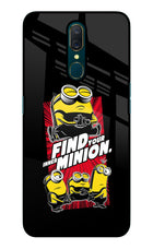 Find your inner Minion Oppo A9 Glass Case