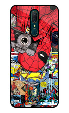 Spider Man Oppo A9 Glass Case
