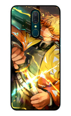 Demon Slayer Oppo A9 Glass Case