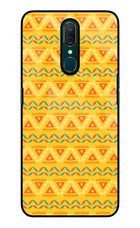 Tribal Pattern Oppo A9 Glass Case