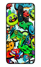Game Doodle Oppo A9 Glass Case
