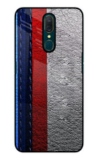 BMW Stripes Oppo A9 Glass Case