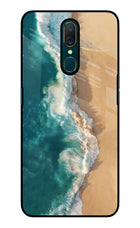 Ocean Beach Oppo A9 Glass Case