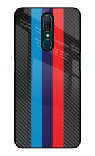 BMW Stripes Pattern Oppo A9 Glass Case