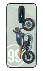 Classic Cafe Racer 99 Oppo A9 Glass Case