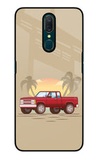 Desert Classic Drive Oppo A9 Glass Case