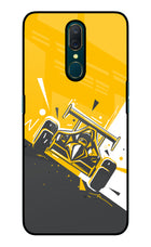 Track King Oppo A9 Glass Case