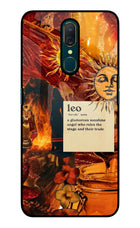Leo Zodiac Oppo A9 Glass Case