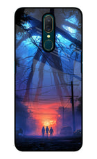 Ordinary Things Shadow Oppo A9 Glass Case
