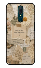 Vintage case Oppo A9 Glass Case